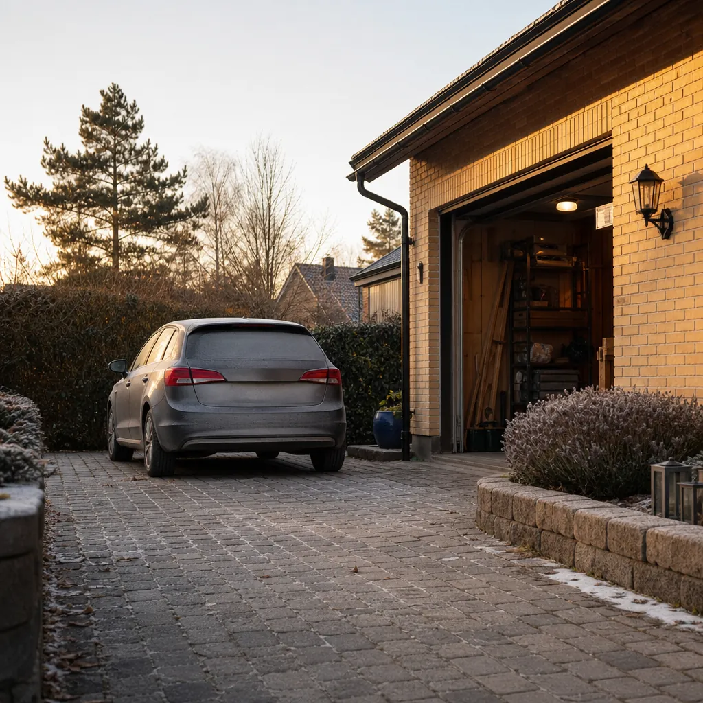 Seat Ibiza småbil i urban miljö