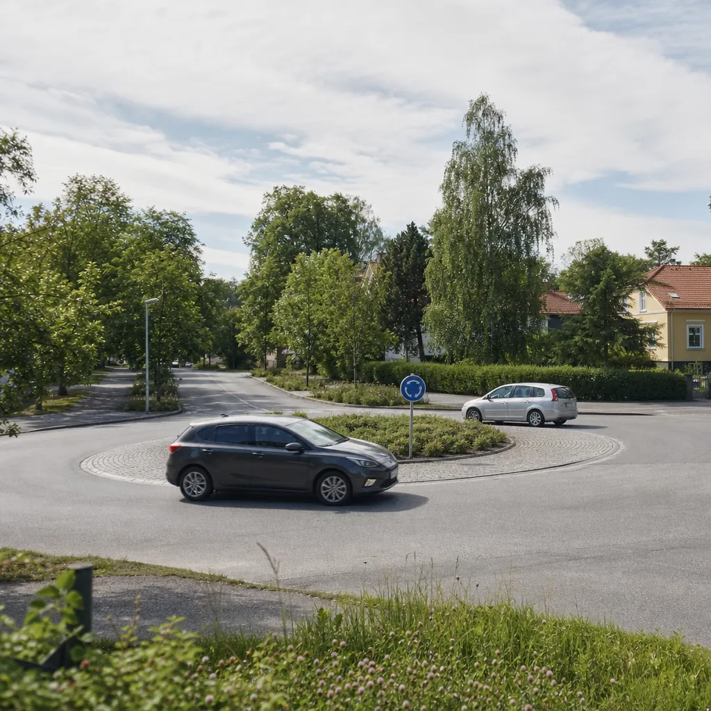 Citroën Berlingo familjevan vid skogsparkering