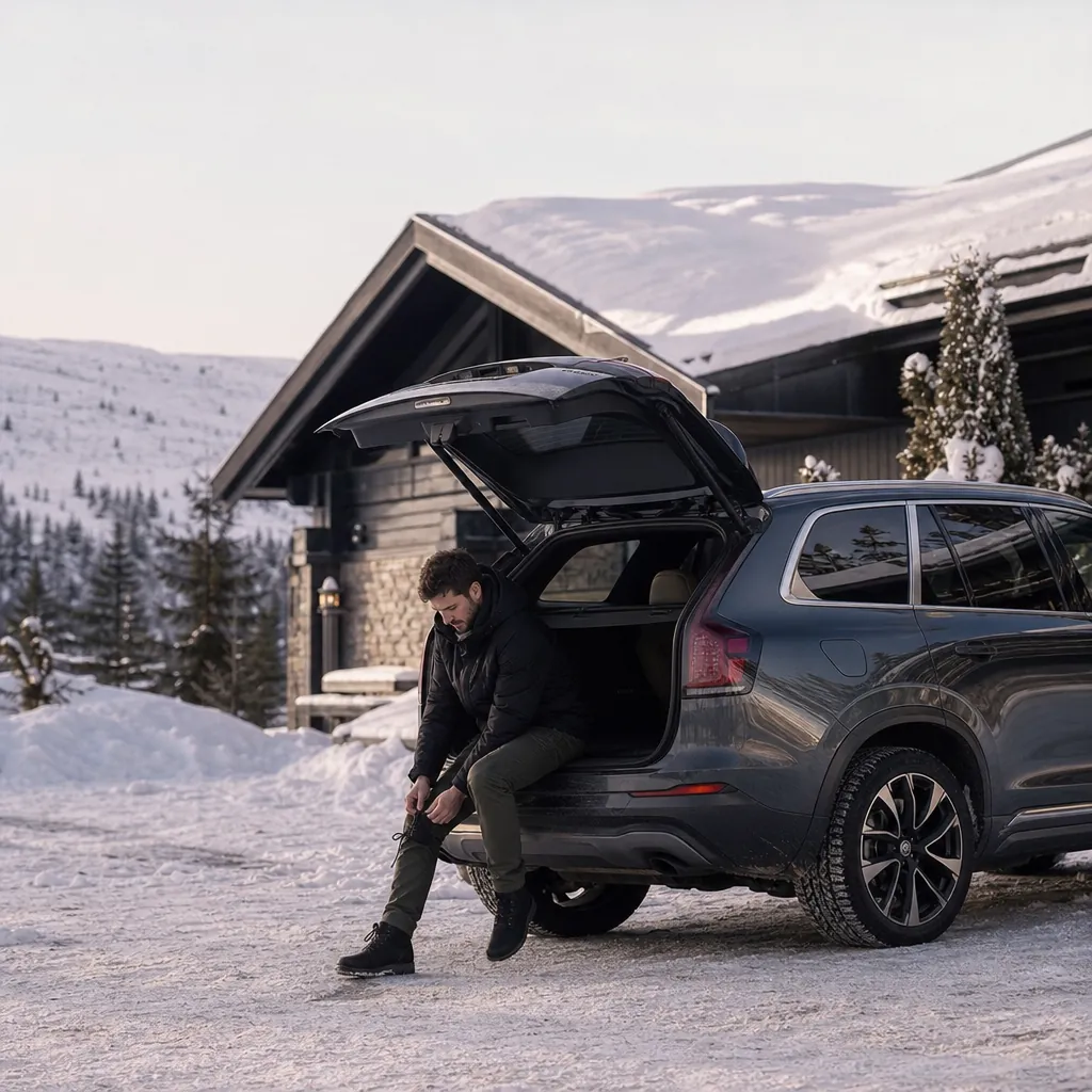 Range Rover SUV i terräng