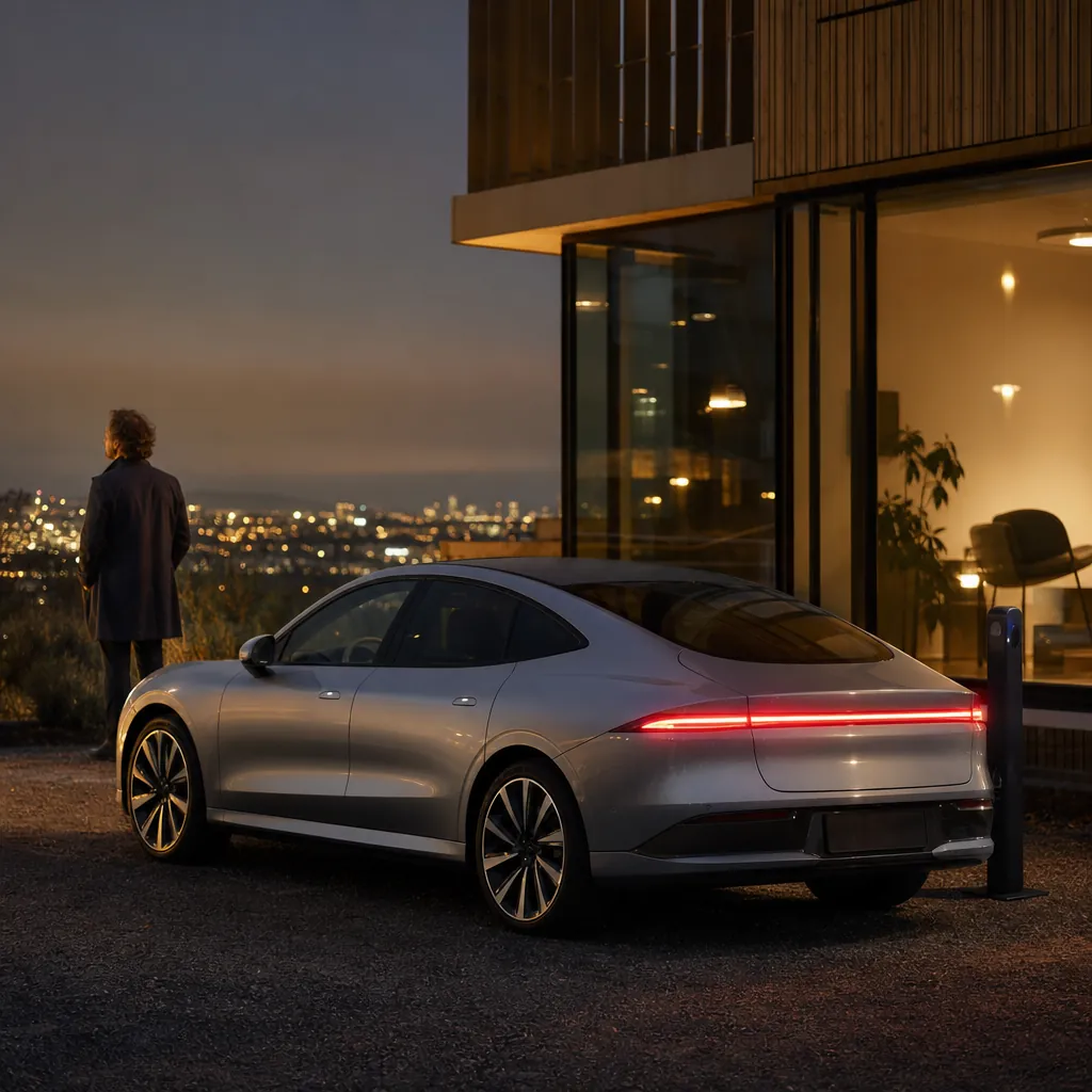 Tesla Model S i svensk vintermiljö